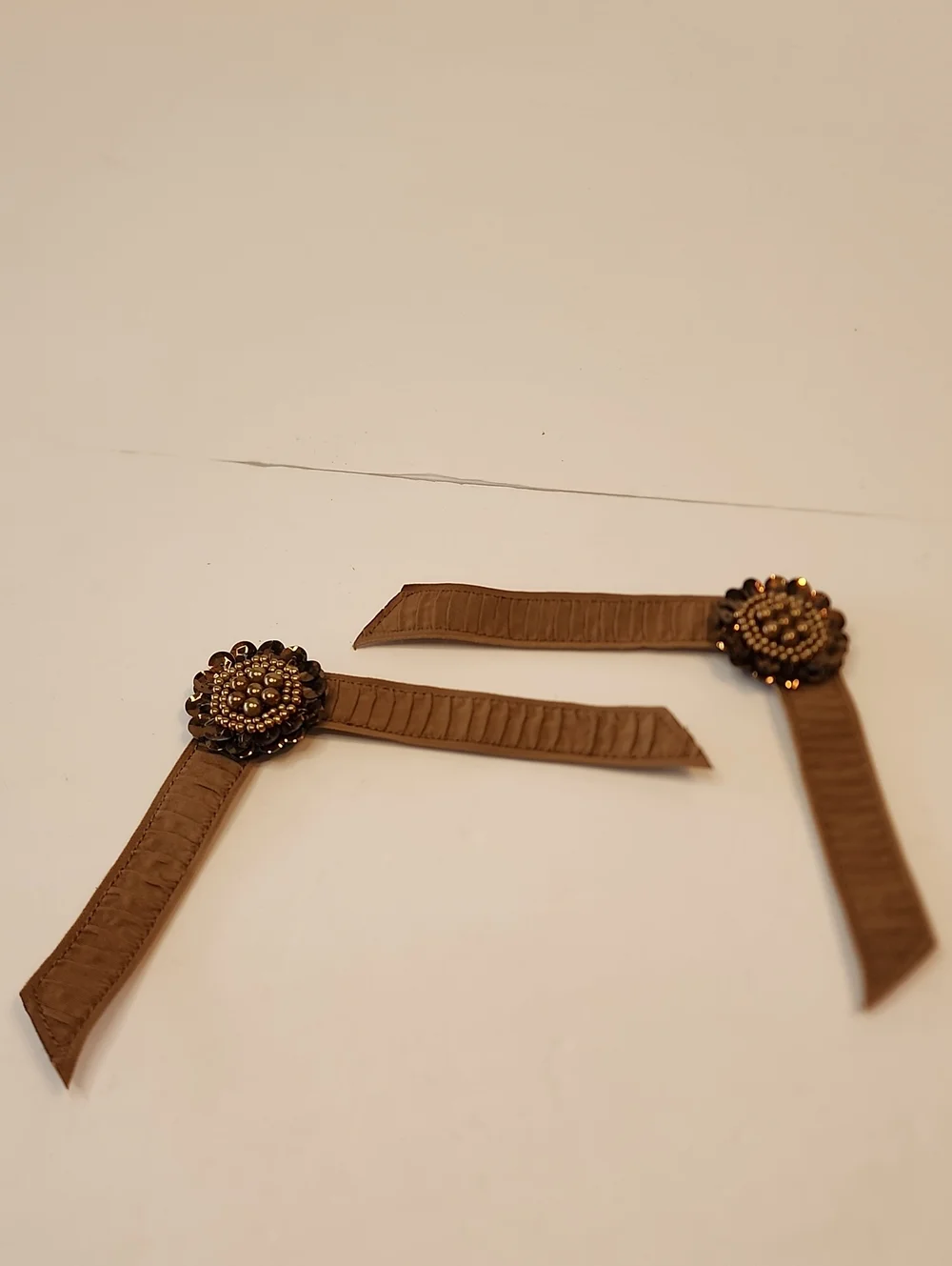 Lindsay Phillips Brown Decorative Flip-Flop Strap Accessory Medium 7,8